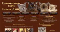 Desktop Screenshot of okler.ru