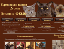 Tablet Screenshot of okler.ru